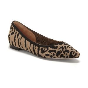 New Corso Como Julia Knit Flat Animal Print Size 9.5
